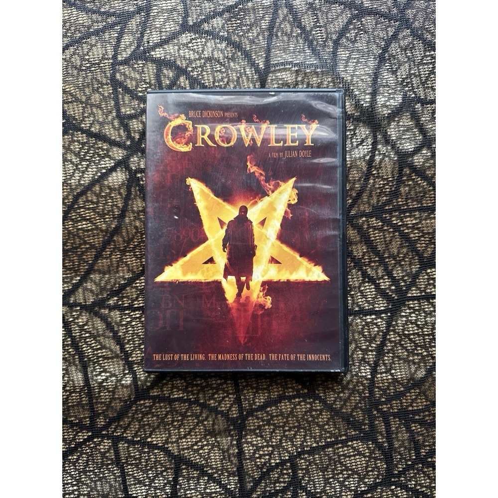 Crowley DVD Aleister Occult Bruce Dickinson Black Magic Ceremonial Magician